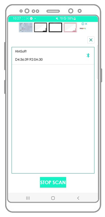 Bluetooth-Seriemonitor-Kopplung