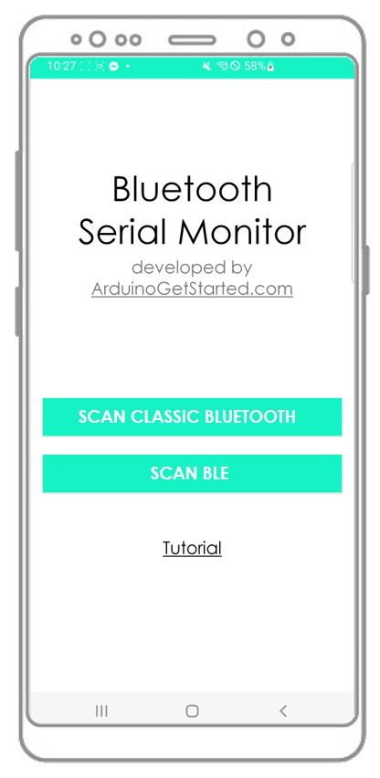 Bluetooth-Seriemonitor-App