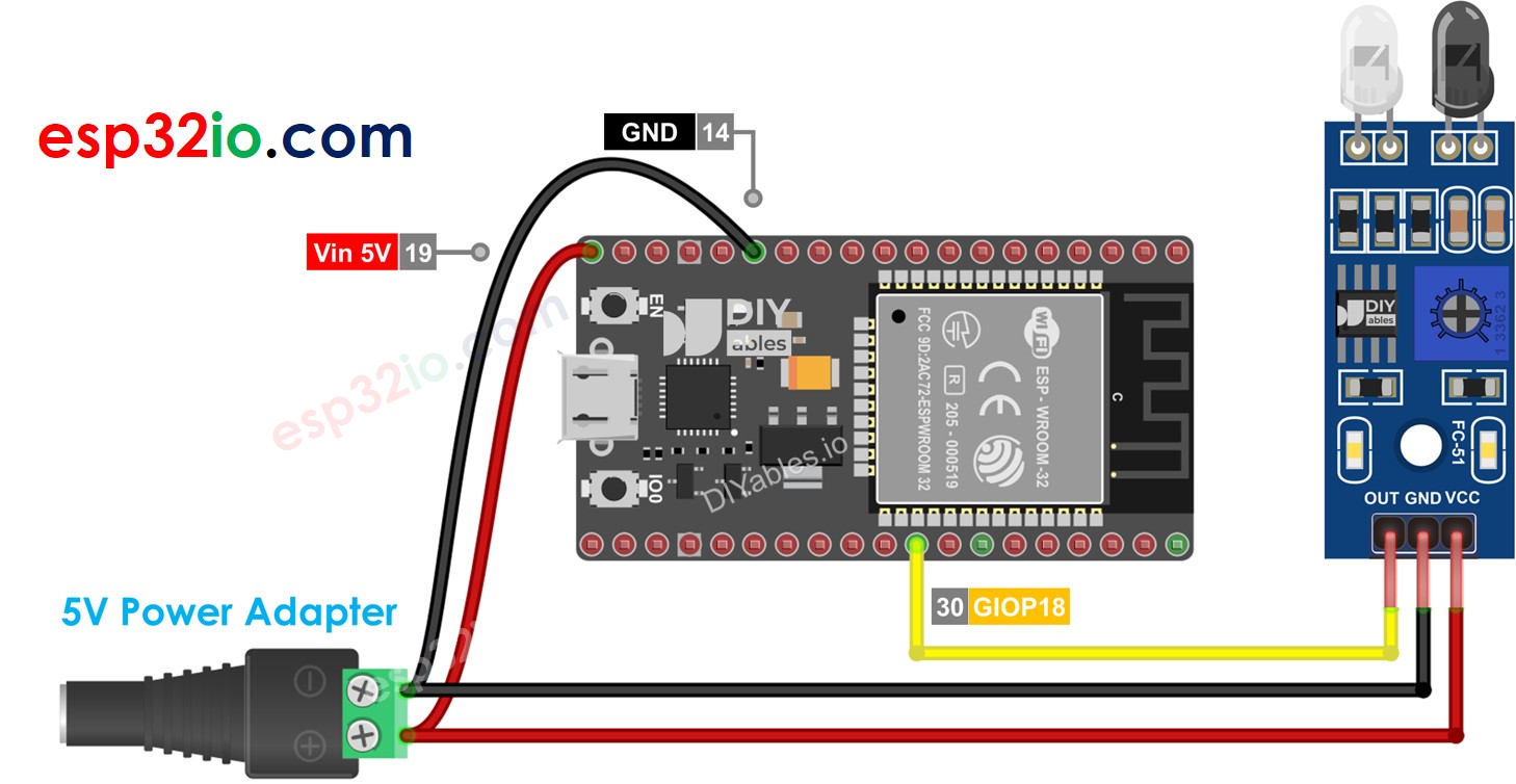 ESP32 Hinderniserkennungssensor