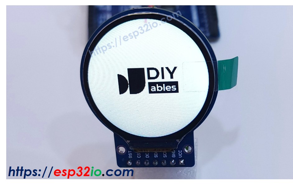 ESP32 rundes TFT-LCD-Display-Bild
