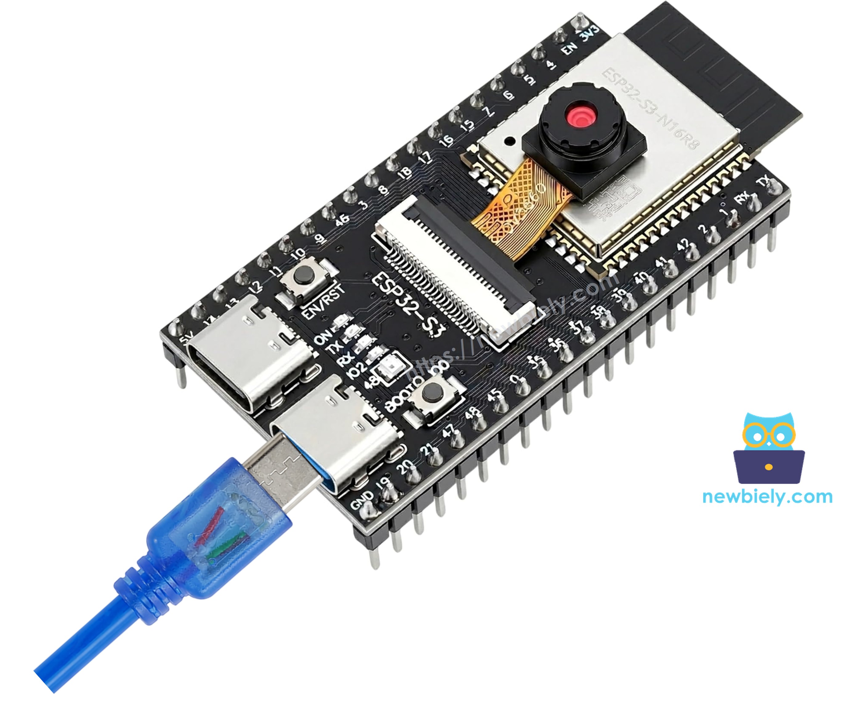 ESP32 S3 Kamera Schaltplan
