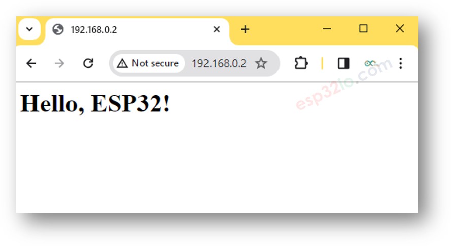 ESP32-Webserver