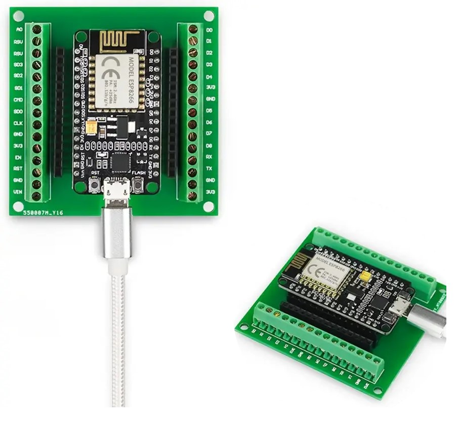 ESP8266 NodeMCU-Schraubklemmenplatine