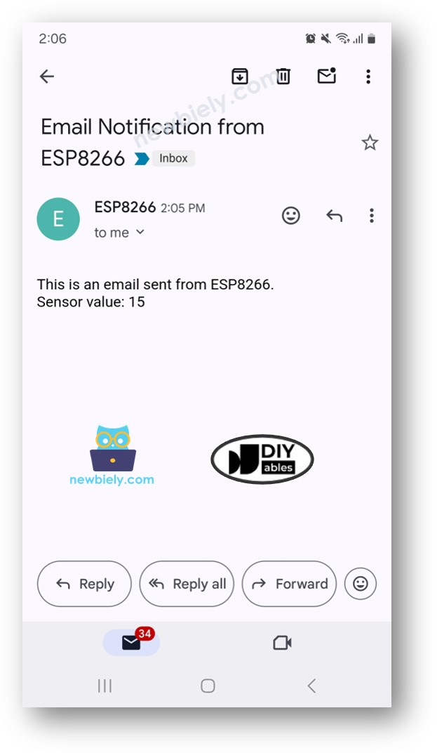 ESP8266 NodeMCU sendet E-Mails