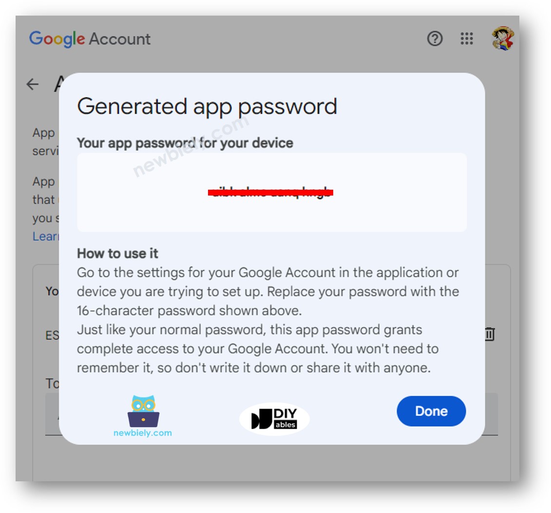 Gmail-App-Passwörter
