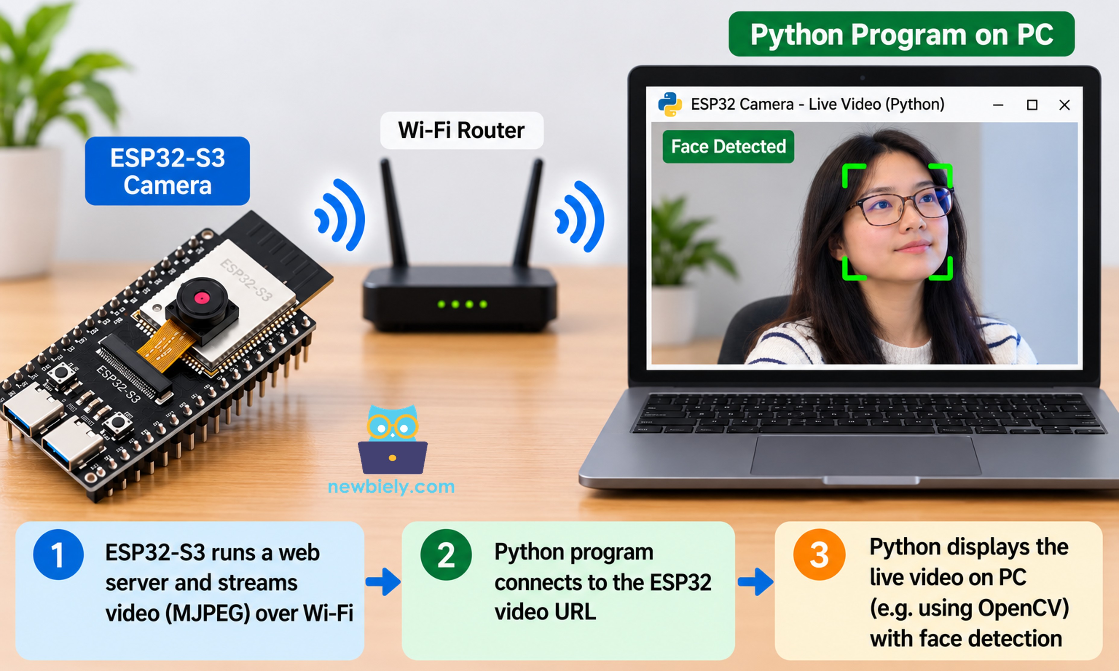 Wie das Video zu Python gelangt