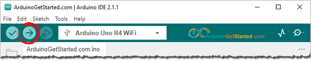 Arduino IDE Code hochladen
