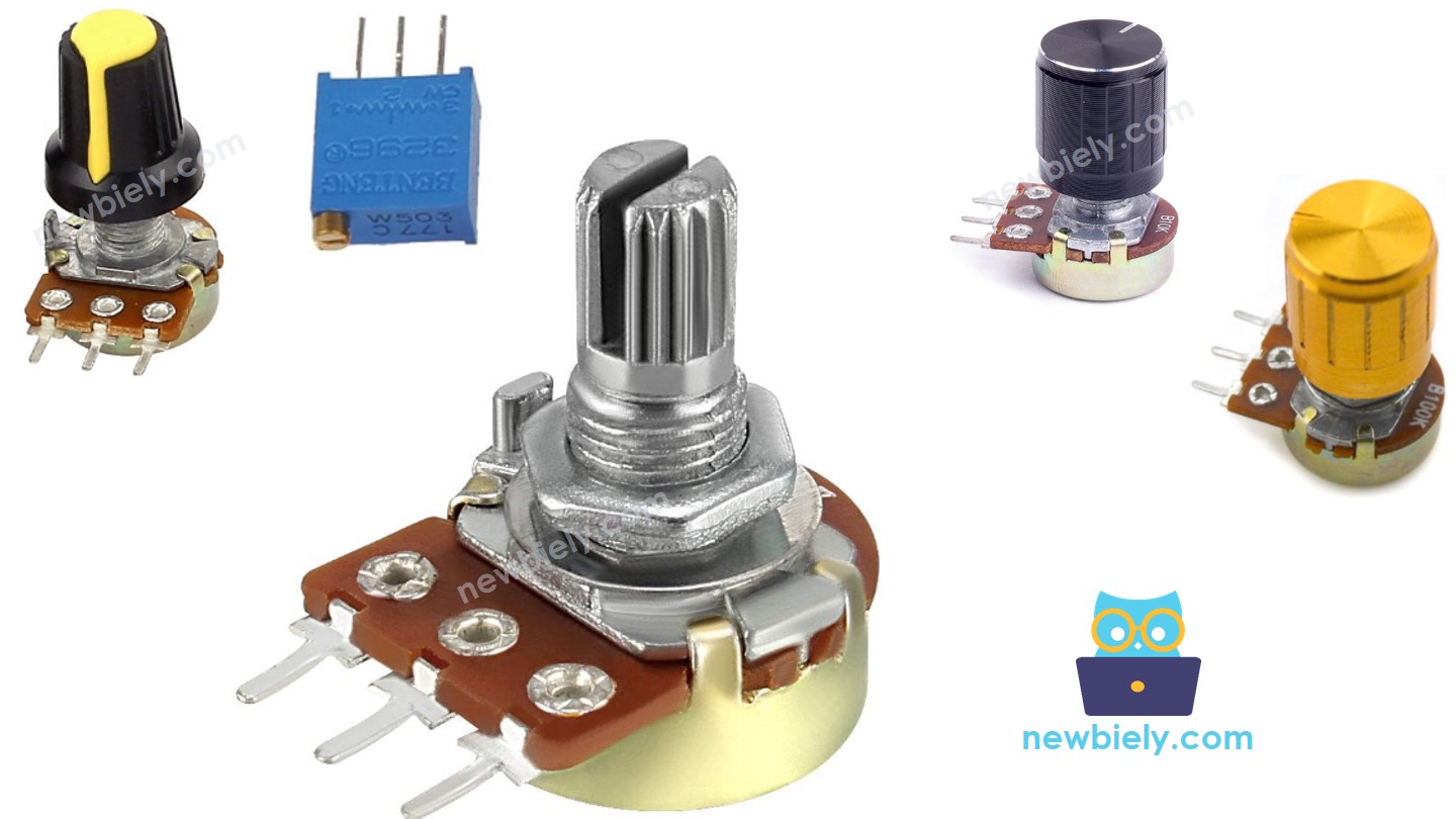 Potentiometer-Pinbelegung