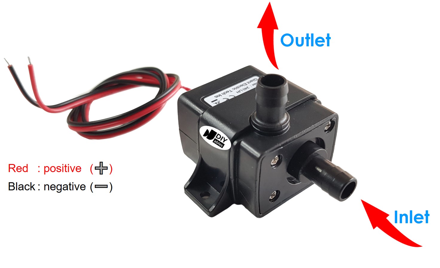 Arduino Nano Pump-Anschlussbelegung