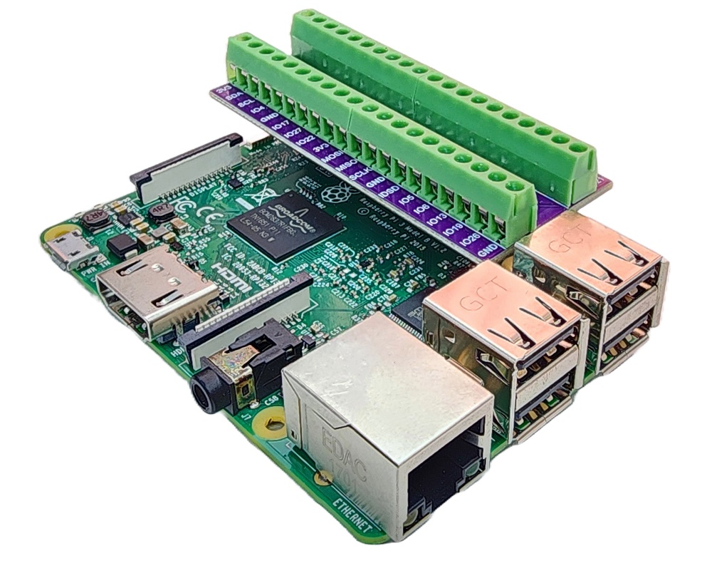 Raspberry Pi Schraubklemmenblock-Shield