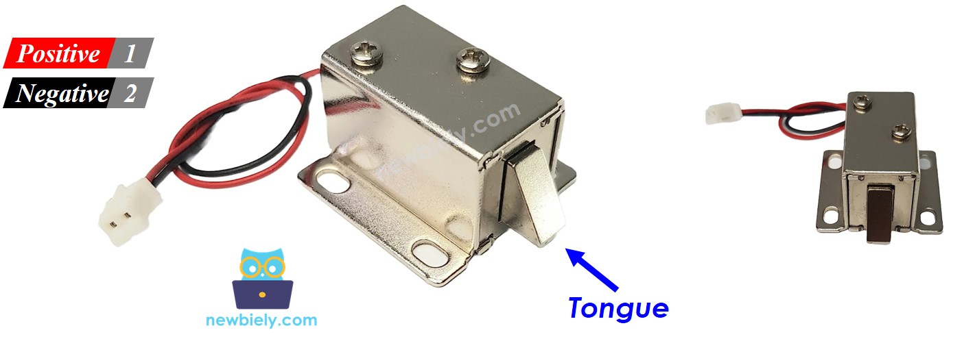 Pinbelegung des Solenoidschlosses